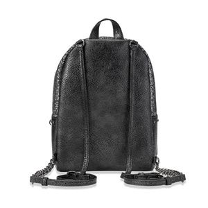 glitter mesh small city backpack